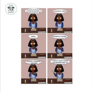 Miss Willa Comic Art Print