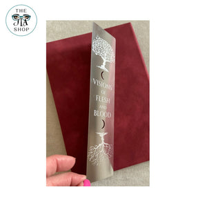 VISIONS Die-Cut Metal Bookmark