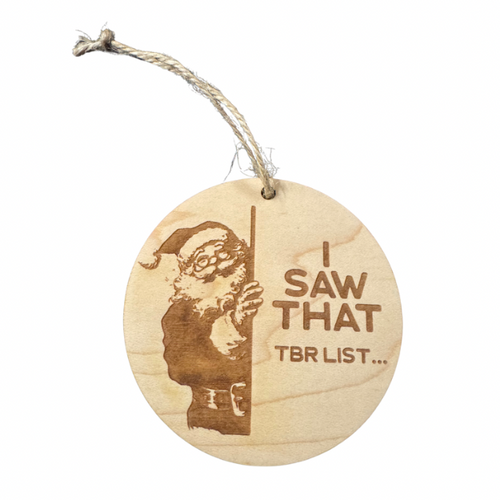 Santa - Wood Ornament