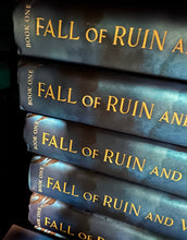 Load image into Gallery viewer, Fall of Ruin and Wrath HARDCOVER SIGNED *PLEASE READ DESCRIPTION*