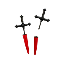 Load image into Gallery viewer, *OUTLET* RED Earrings - Stainless Steel