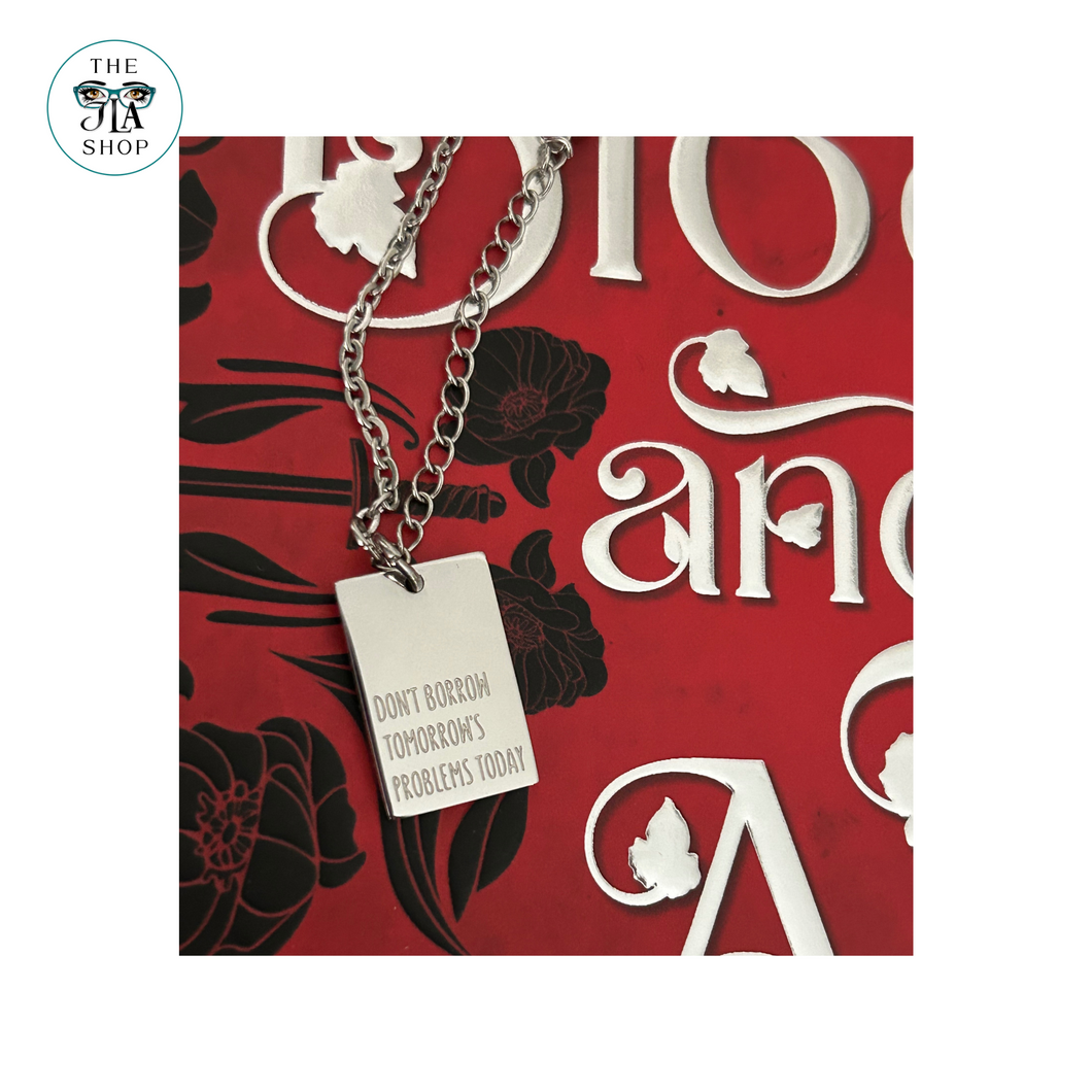 *OUTLET* Don't Borrow Quote Necklace
