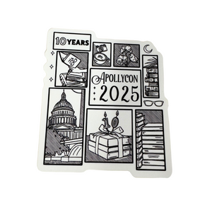 *OUTLET* ApollyCon 25 Sticker