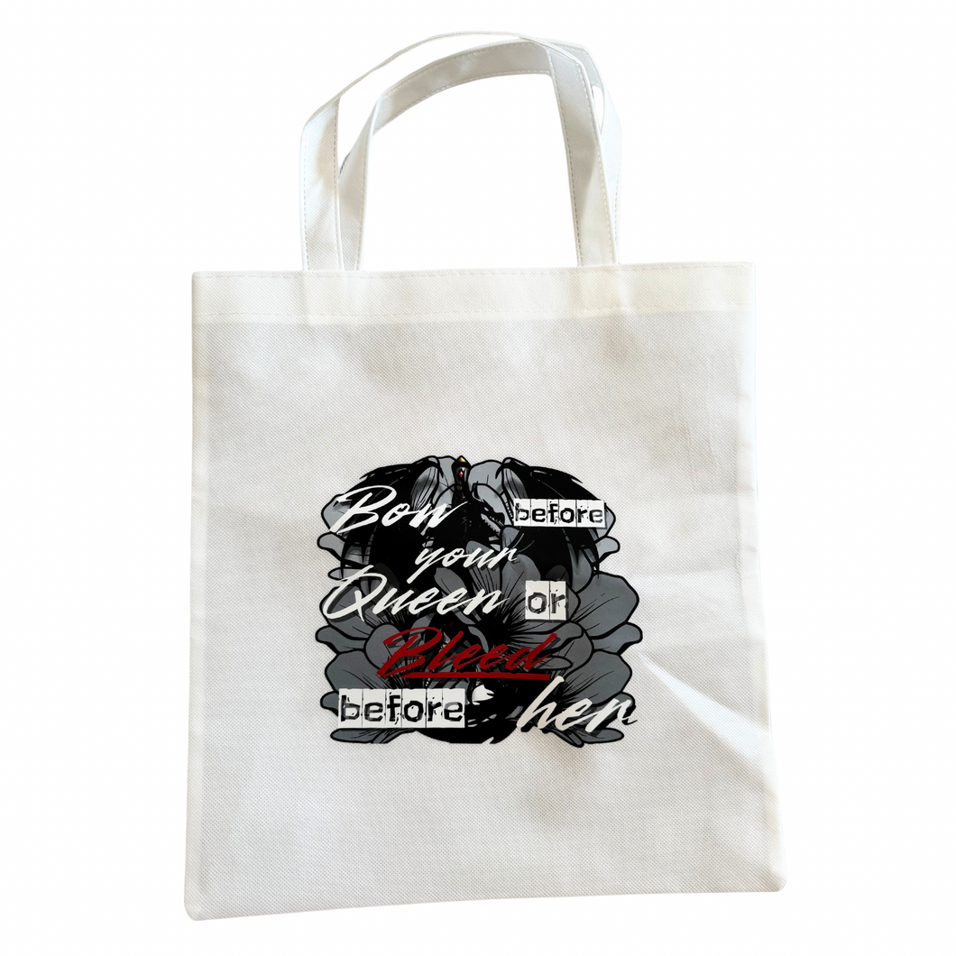 *Outlet* White Grocery Tote