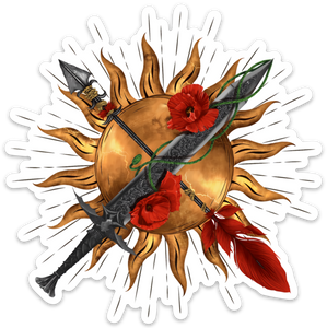 Atlantian Crest Sticker