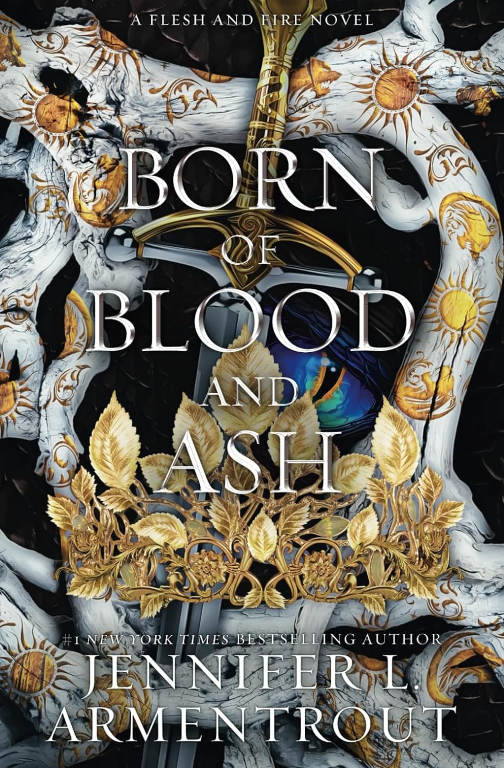 6x9 Oversized Trade Paperback Born of Blood and Ash (Flesh & Fire 4) - SIGNED Paperback