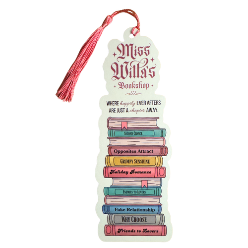 Book Stack Miss Willa's Bookshop Bookmark