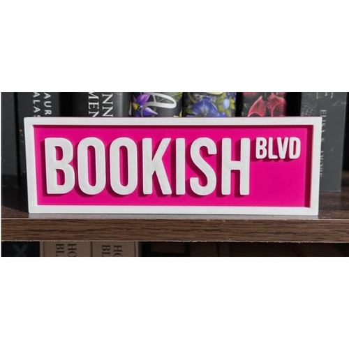 Bookish Street Sign