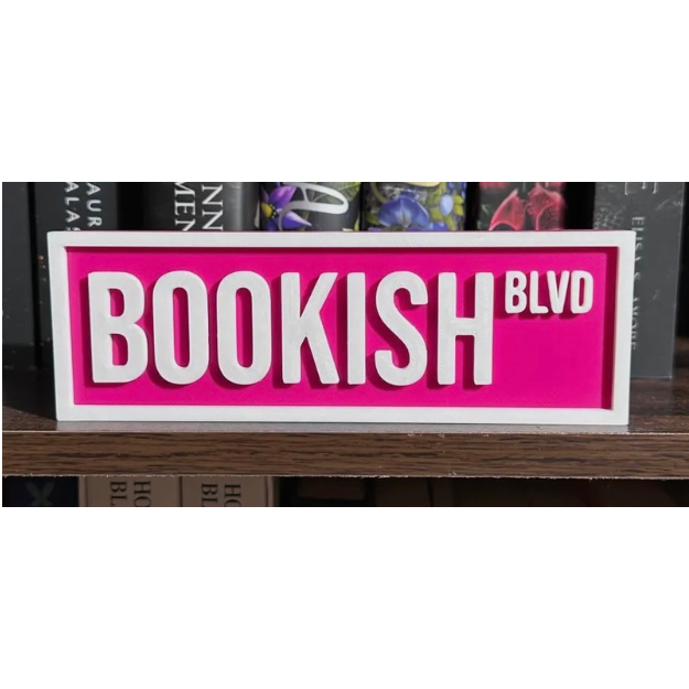Bookish Street Sign