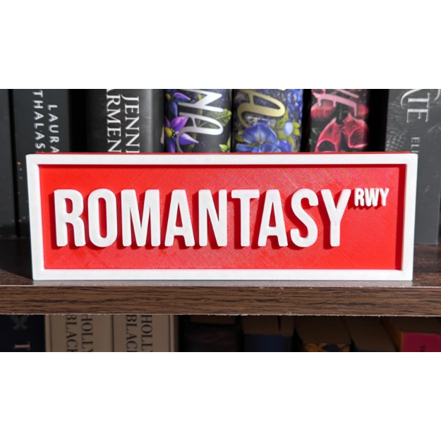 Romantasy Street Sign