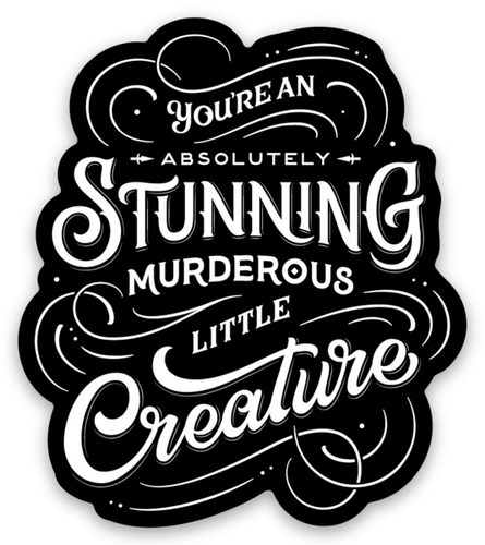 Murderous Creature Sticker
