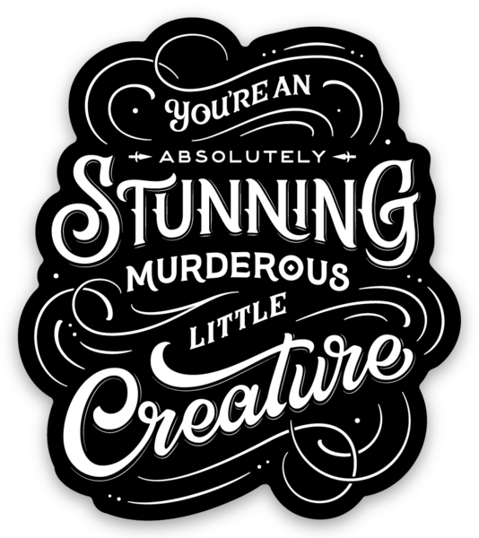 Murderous Creature Sticker