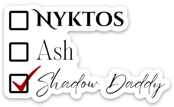 Shadow Daddy Sticker