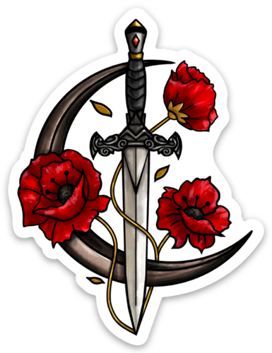Fire & Ash Sticker