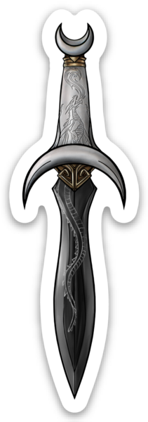 Sera Dagger Sticker