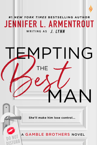 TEMPTING THE BEST MAN (GAMBLE BROS. #1) - *SIGNED PAPERBACK