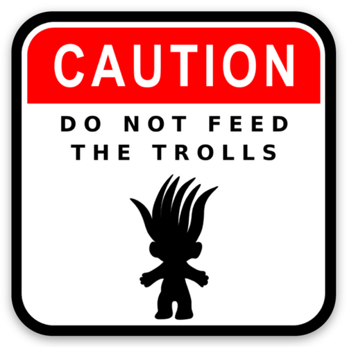 Troll Sticker