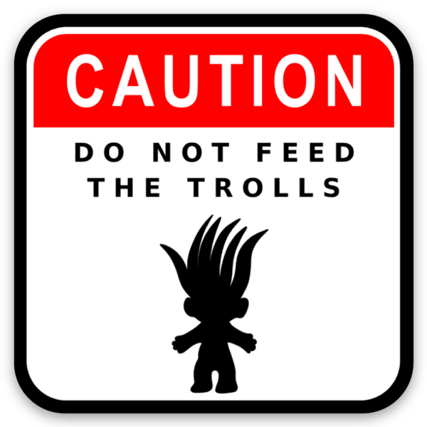 Troll Sticker