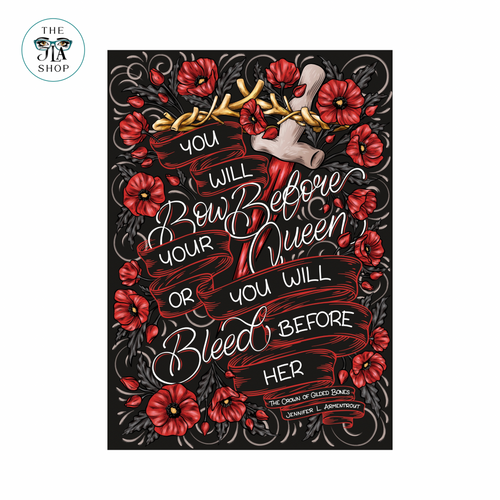 Bow Before Your Queen Art Print